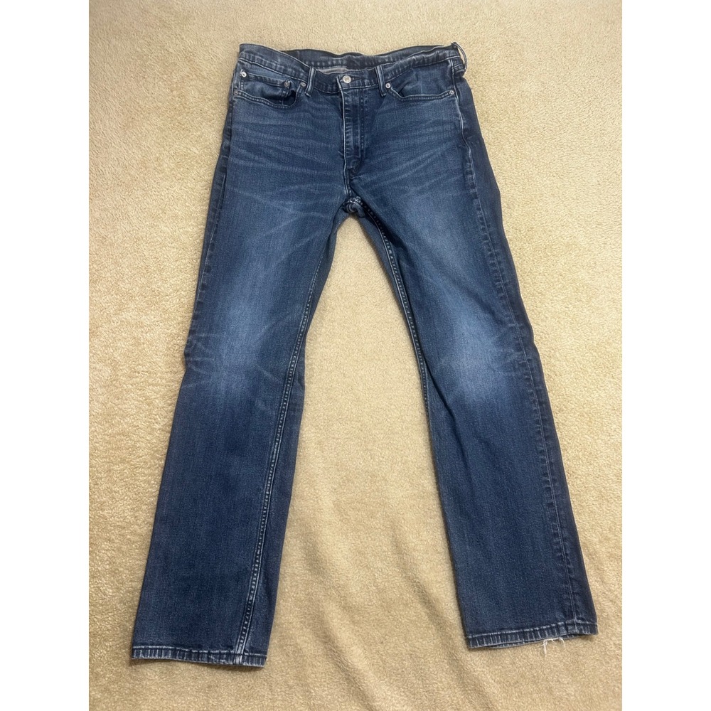 Levi Strauss Co 514 Mens 36x34 Dark Wash Straight Fit Jeans Pants